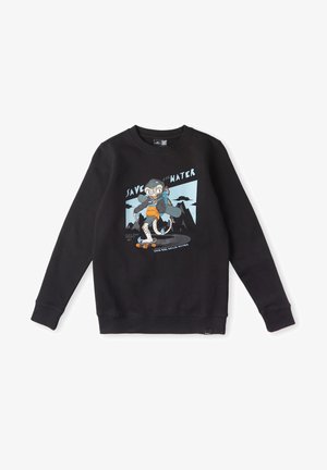 SKATE DUDE CREW - Sweater - black out