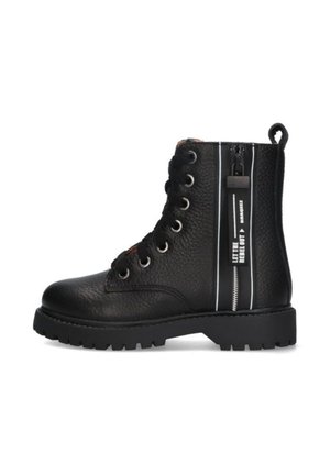 Veterboots - zwart
