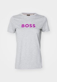 ELOGO - Print T-shirt - silver