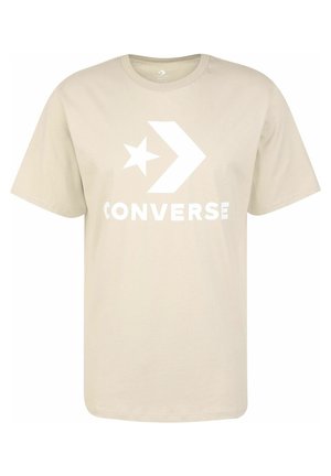 STAR CHEVRON - Camiseta estampada - beach stone