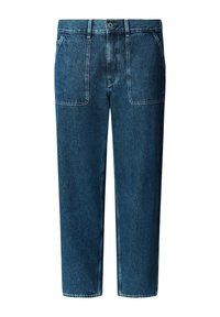 CARPENTER - Džínsy voľného strihu - dark-blue denim