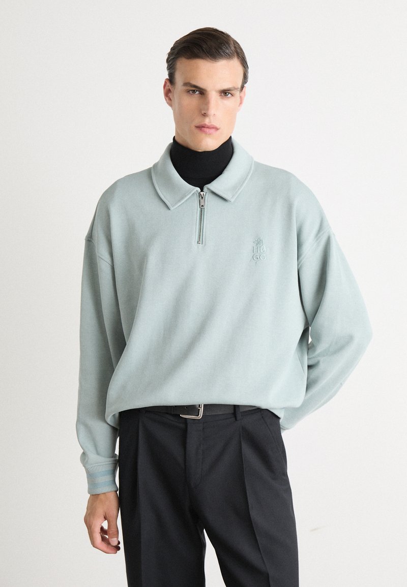 HUGO DARASAIL - Jumper - open grey