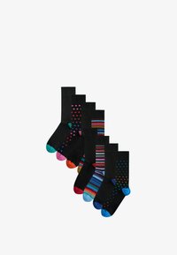 Unselected, black striped