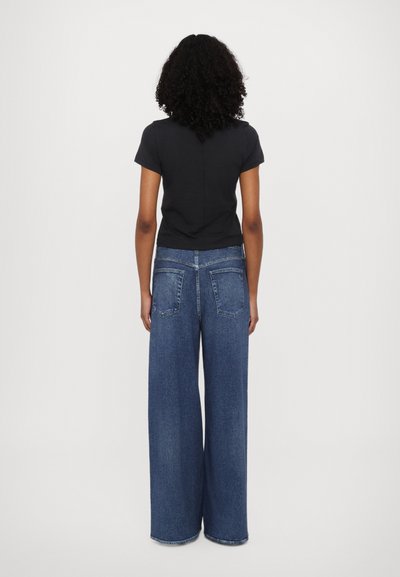 rag & bone MINI SCRIPT TEE - T-Shirt print - black mult