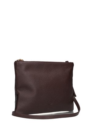SCHOUDER BREGJE - Schoudertas - dark brown