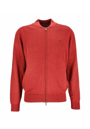 Strickjacke - garnet red