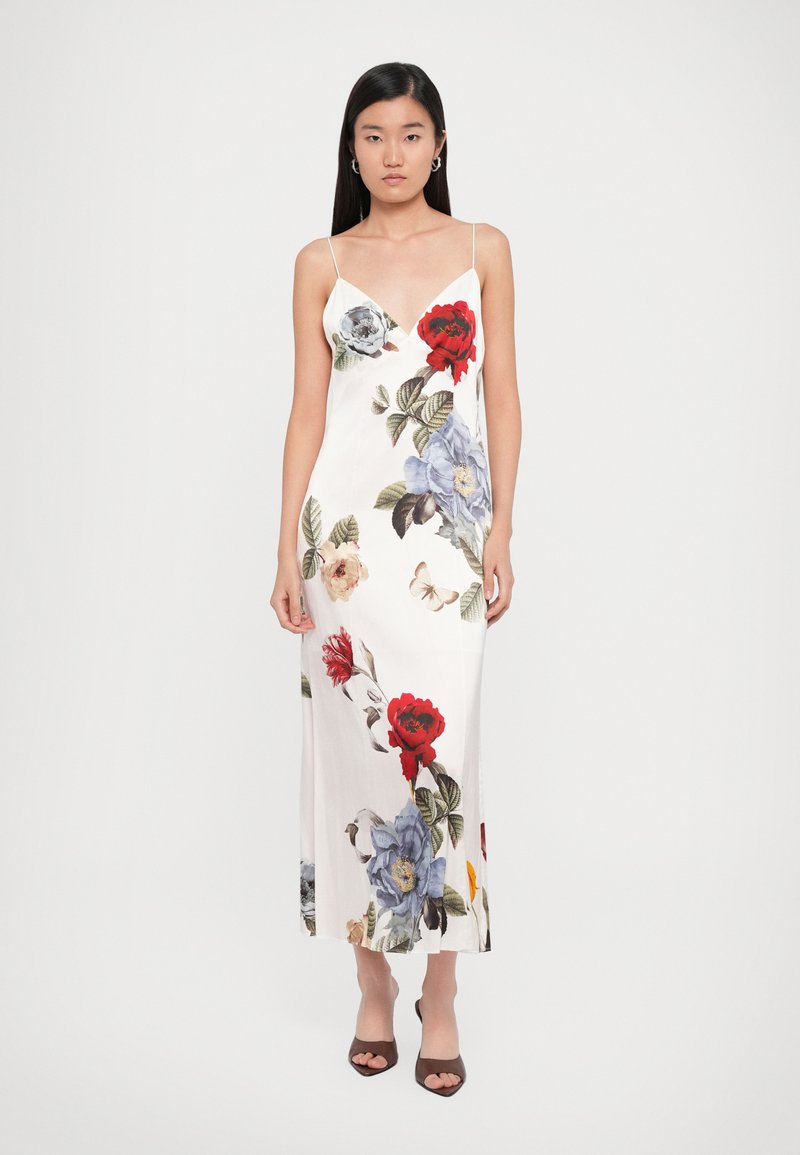 Alice + Olivia JULIETTA SLIT SLIP DRESS - Day dress - provence/multi-coloured - Zalando.ie Alice + Olivia JULIETTA SLIT SLIP DRESS - Day dress - provence/multi-coloured - Zalando.ie