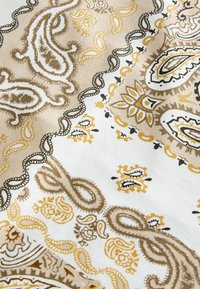 SHORT SLEEVE CREW NECK - Tričko s potlačou - ecru