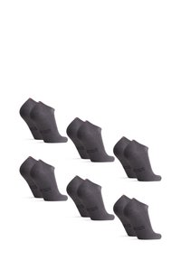 Danish Endurance LOW-CUT BAMBOO 6 PACK - Strumpor - grey
