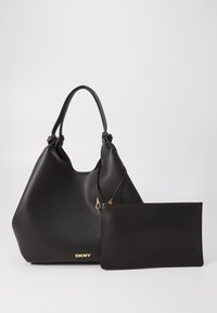 PAULA COMMUTER LARGE TOTE SET - Cabas - black/gold-coloured
