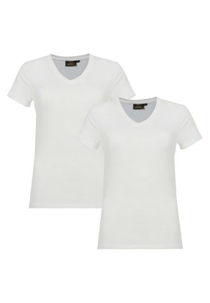 2 PACK - T-shirt basic - blanc