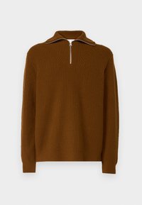 JACKS HALF ZIP  - Strickpullover - nuthatch