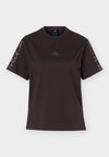 SEASONAL ESSENTIALS ANIMAL 3 STRIPES - Μπλουζάκι με στάμπα - aurora coffee/multicolor/preloved brown