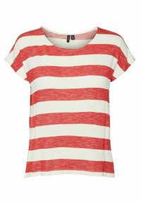 VMWIDE STRIPE  - T-shirts med print - goji berry