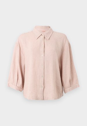 Eberjey RELAXED SLEEVE  - Haut de pyjama - white/warm taupe