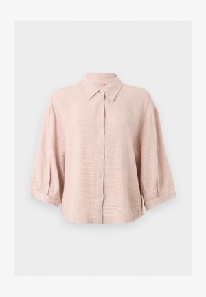 Eberjey, RELAXED SLEEVE - Πάνω μέρος πιτζάμας - white/warm taupe