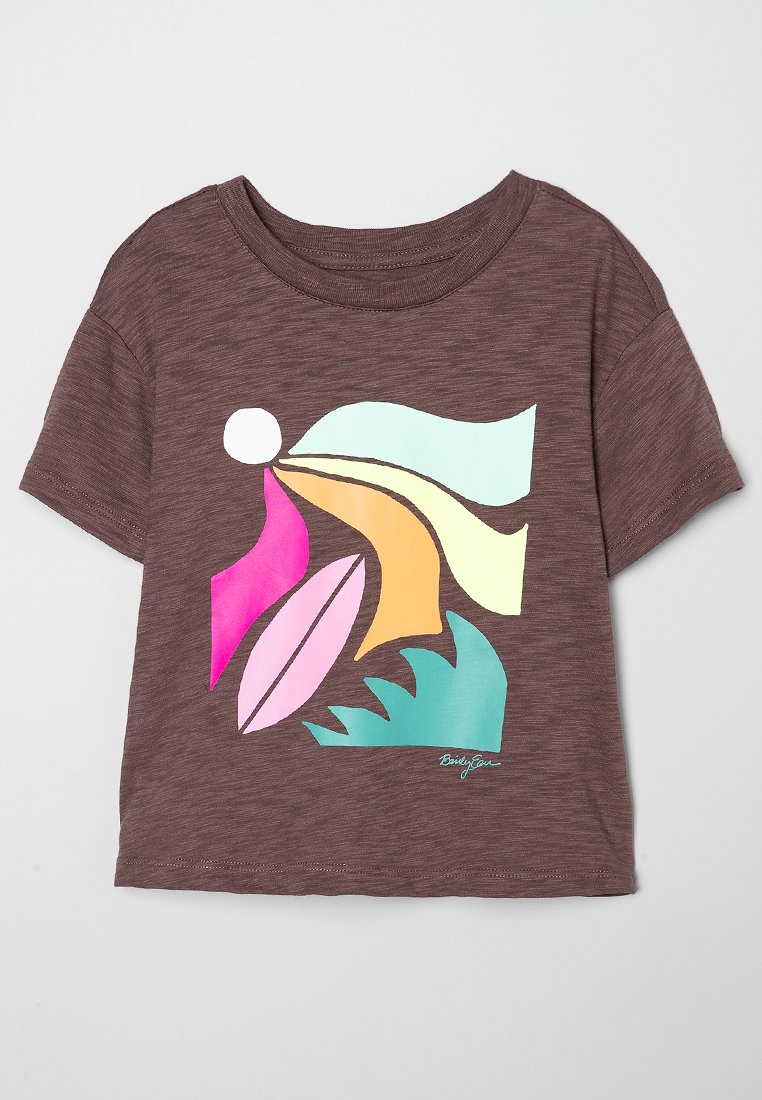 GAP T-shirt print bruin