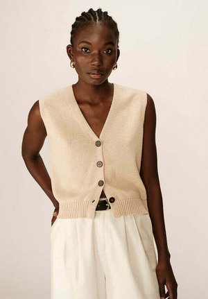 Grace & Mila PANCAKE - Gilet - ecru