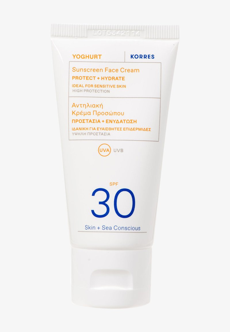 KORRES - YOGHURT SUNSCREEN FACE CREAM SPF30 - Crema solare, Ingrandire