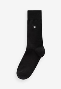 Next N LOGO FIVE PACK - Calcetines - black metallic logo