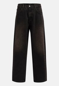 KINGSTON - Egyenes szárú farmer - black washed