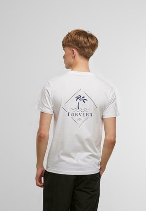 T-Shirt print - white