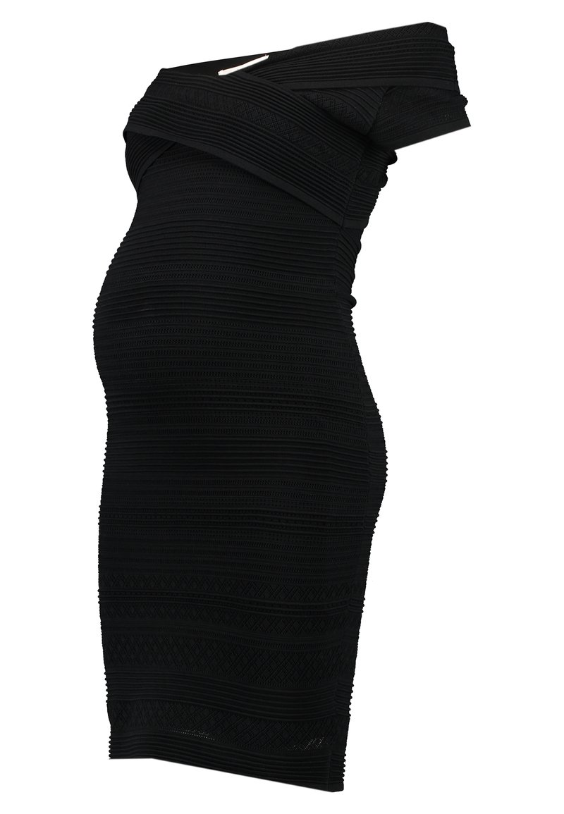 Ripe Gebreide jurk zwart