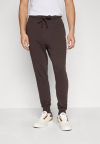Lyle & Scott SKINNY  - Jogginghose - sediment