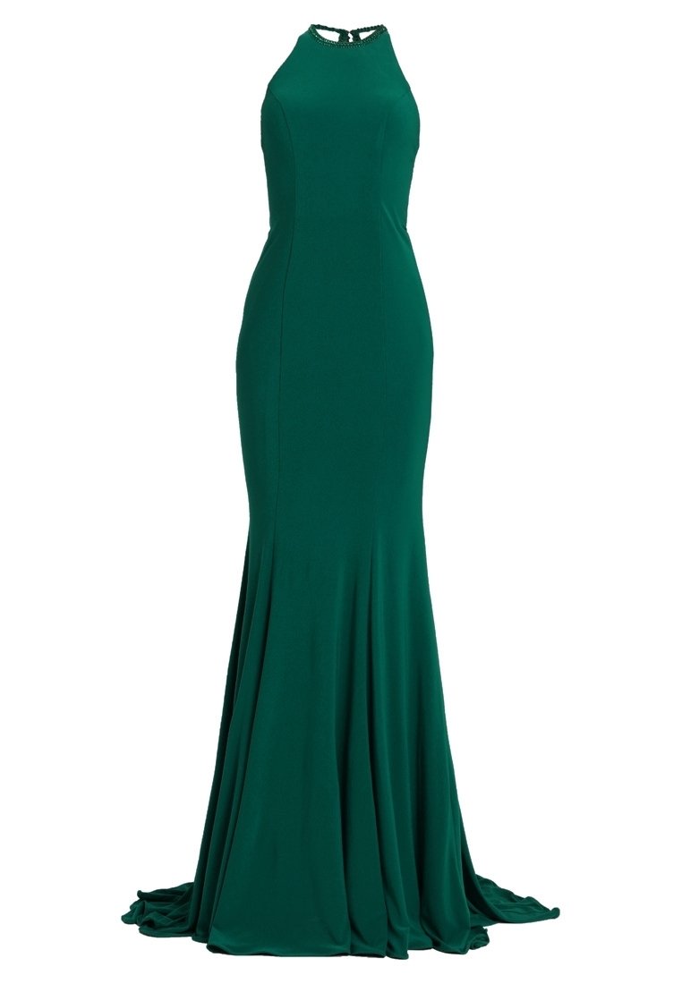 green emerald velvet dress Gorgeous Spaghetti-Straps Dark Green Prom Dress Long with Slit