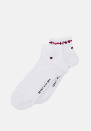 QUARTER 2PACK - Socks - white