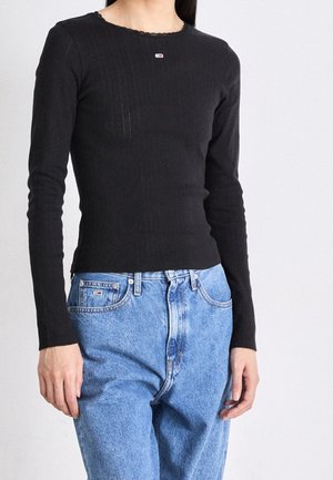 T-shirt à manches longues - black