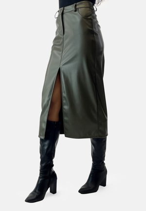 Pencil skirt - khaki