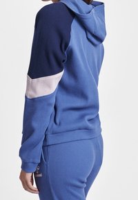 Hummel Felpa con zip - light blue