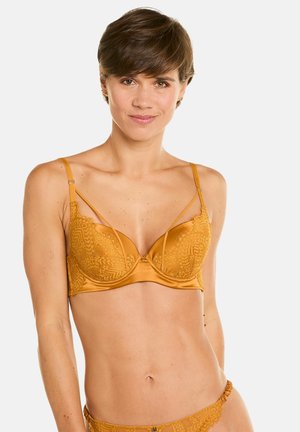 AMPLIFORME COQUE MOULÉE EFFRONTEE - Soutien-gorge push-up - jaune