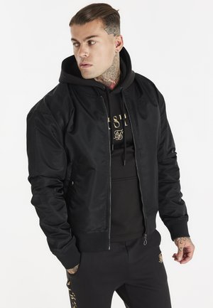 DIVISION JACKET - Giubbotto Bomber - black/gold