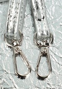 Seidenfelt Telefoonhoesje - crinkle silver