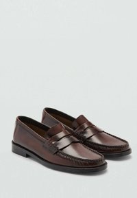 Mango LUISA - Zapatos sin cordones - cognac