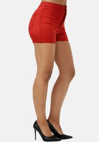 Elara Shorts di jeans - rot