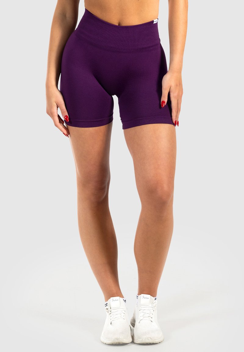 Smilodox HIGH WAIST SEAMLESS SCRUNCH PHELIA - Tights - violett