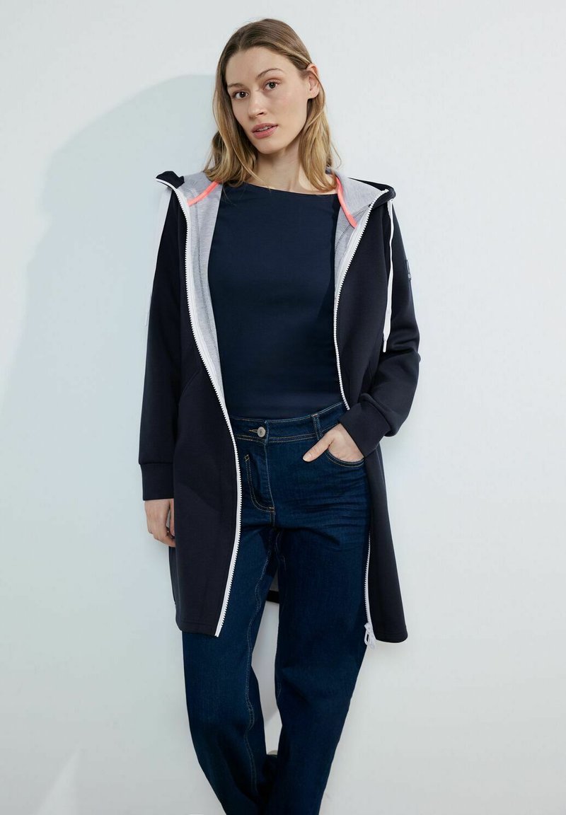 Giacca Scuba Con Cappuccio Cecil Donna: Trapuntata, Morbida E Stilosa - Foto 5