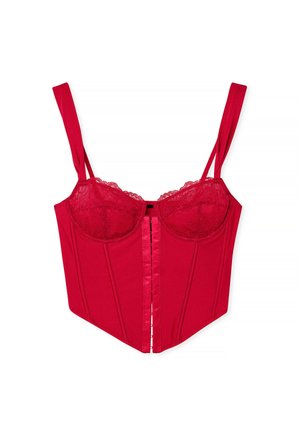 NA-KD Korsetas - dark red
