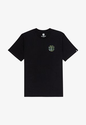 T-shirt print - flint black