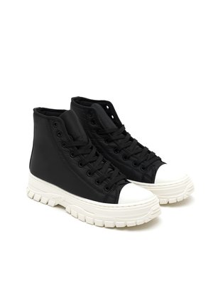 Sneakers hoog - black