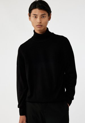 BASIC - Striktrøje - black