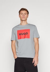 HUGO DULIVE - Tričko s potlačou - medium grey