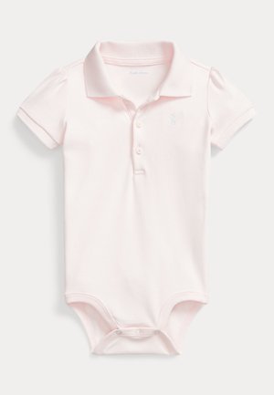 SOFT COTTON POLO BODYSUIT - Body - delicate pink