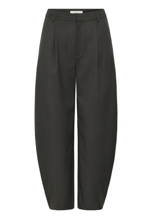 Gestuz, CALLIA BARREL PANTS - Pantalon classique - raven