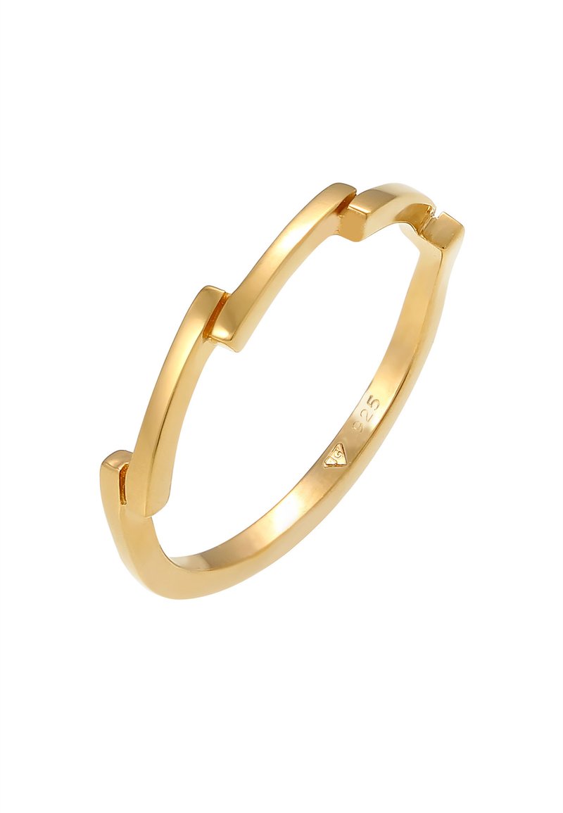 Damen Halsketten | Elli ZICK ZACK Ring gold colored/goldfarben - GR89083 Damen Halsketten | Elli ZICK ZACK Ring gold colored/goldfarben - GR89083