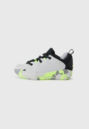 INITIATION UNISEX - Basketballsko - grey two/core black/lucid lemon