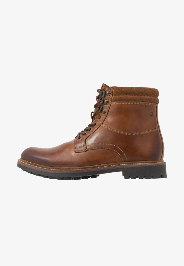 HIDE - Lace-up ankle boots - pull up tan